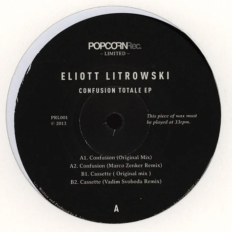 Eliott Litrowski - Confusion Totale EP
