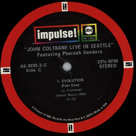 John Coltrane - Live In Seattle feat. Pharoah Sanders