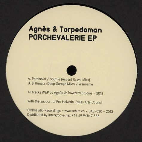 Agnes & Torpedoman - Porchevalerie EP