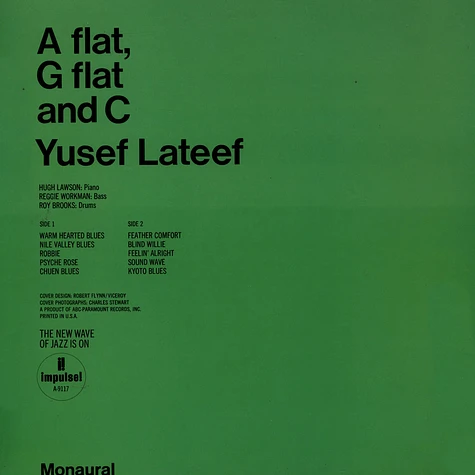 Yusef Lateef - A Flat, G Flat And C