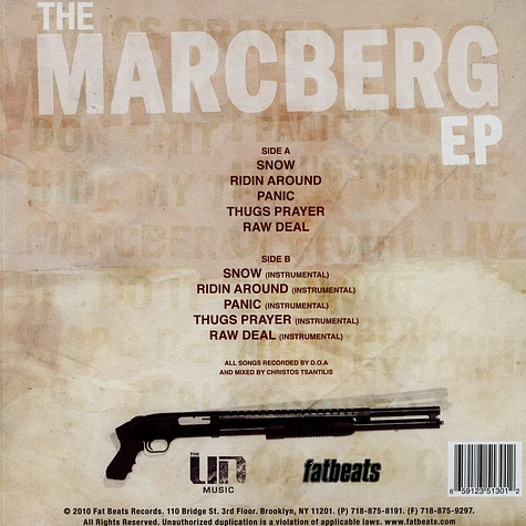 Roc Marciano - The Marcberg EP