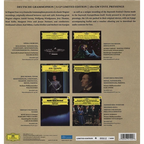 Norman / Fischer-Dieskau / Kleiber / Böhm / BP / + - Wagner: Collector's Edition