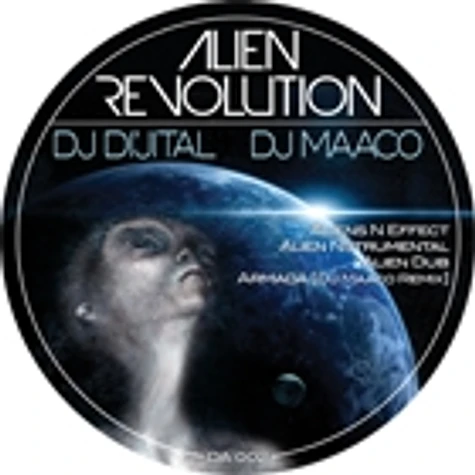 DJ Dijital - Alien Revolution EP feat. Dj Maaco