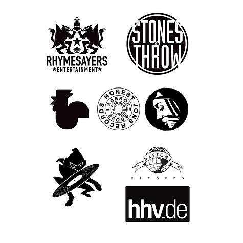 V.A. - Music Labels Sticker Sheet