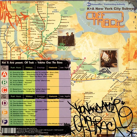 Kon & Amir - Off Track Volume One: The Bronx