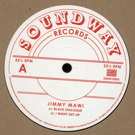 Jimmy Mawi - Black Dialogue EP
