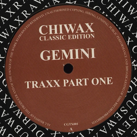 Gemini - Gemini Traxx Part One