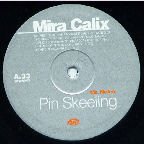 Mira Calix - Pin Skeeling