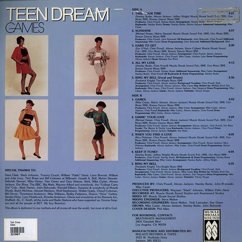 Teen Dream - Games