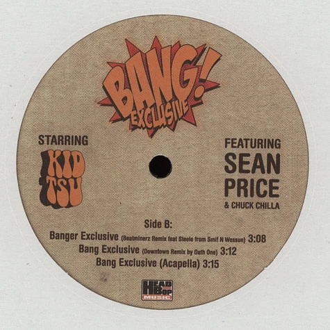 Kid Tsunami - Bang Exclusive feat. Sean Price