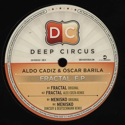 Aldo Cadiz & Oscar Barila - Fractal EP