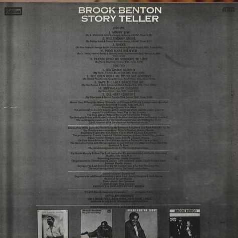 Brook Benton - Story Teller