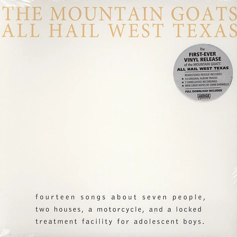 Mountain Goats - All Hail West Texas