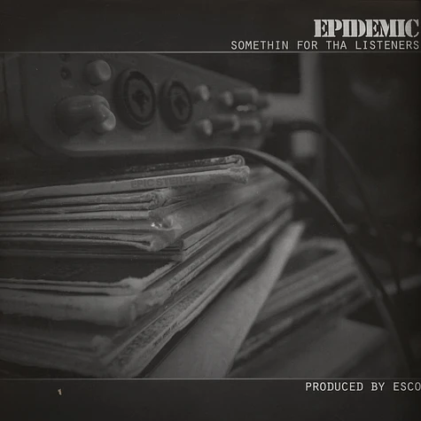 Epidemic - Somethin For Tha Listeners Colored Vinyl Edition