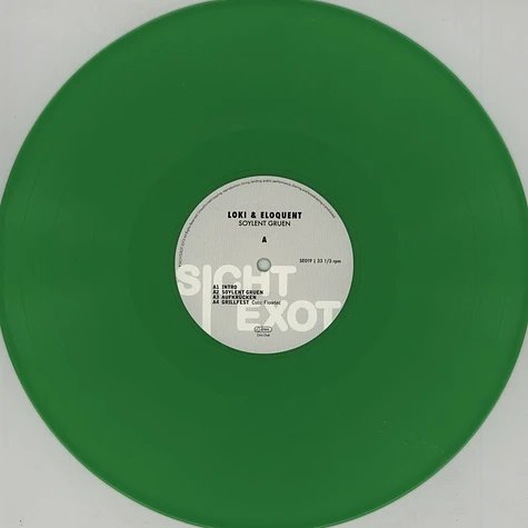 Loki & Eloquent - Soylent Gruen Green Vinyl Edition