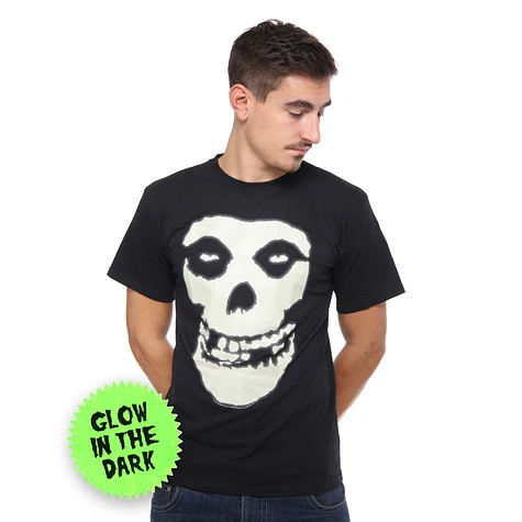 Misfits - Glow In The Dark Skull T-Shirt