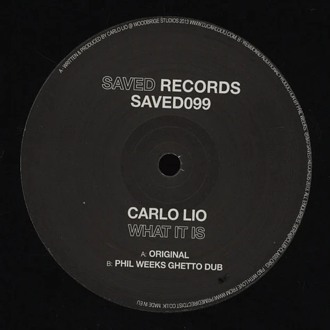 Carlo Lio - What It Is