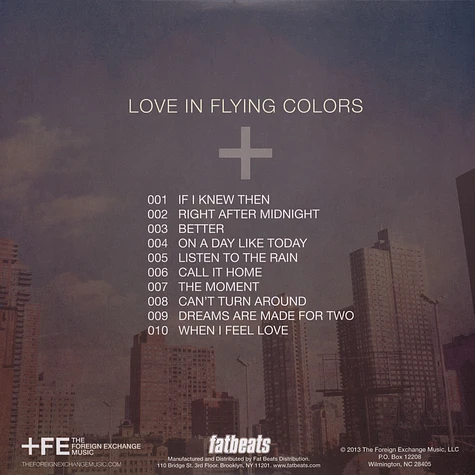 The Foreign Exchange - Love In Flying Colors