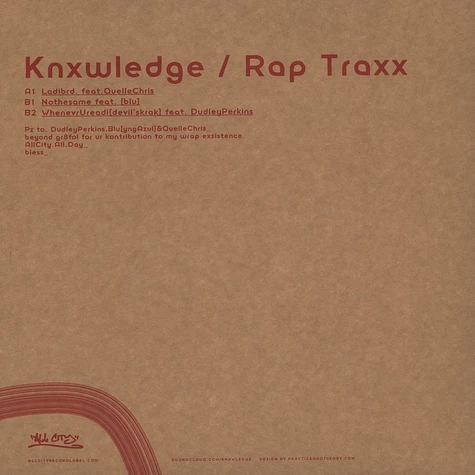 Knxwledge - Rap Jointz Volume 1