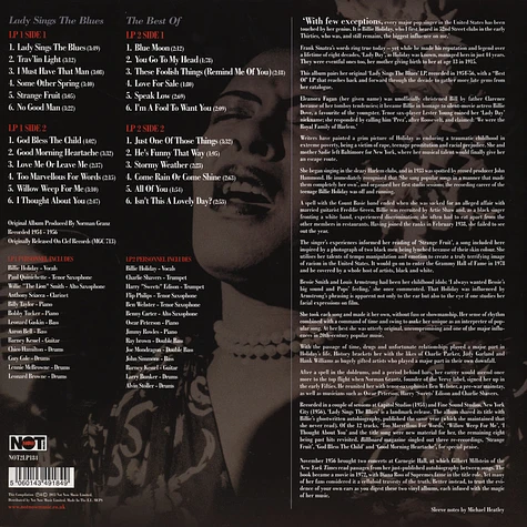 Billie Holiday - Lady Sings The Blues