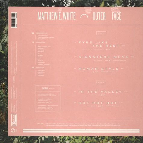 Matthew E. White - Outter Face EP