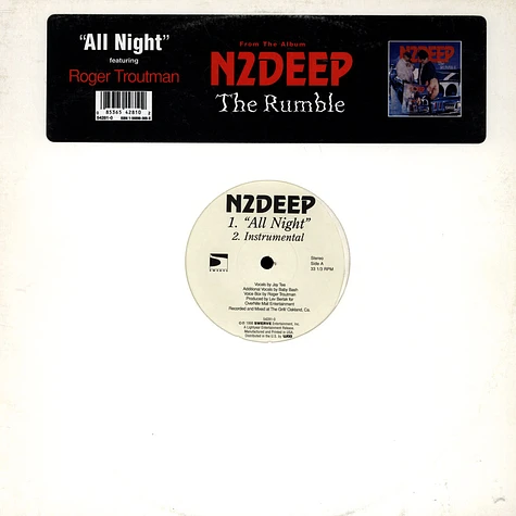N2DEEP - All Night / Where The G's At