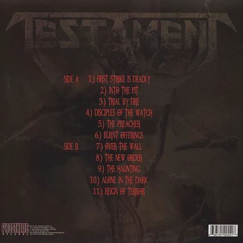 Testament - First Strike Still Deadly