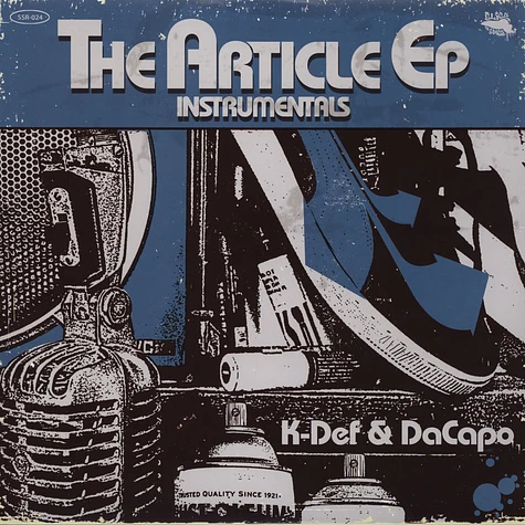 K-Def & DaCapo - The Article Instrumentals EP Blue & White Vinyl Edition