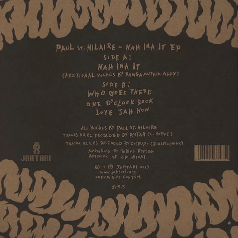 Paul St. Hilaire - Nah Ina It EP