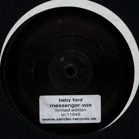Baby Ford - Messenger Vox