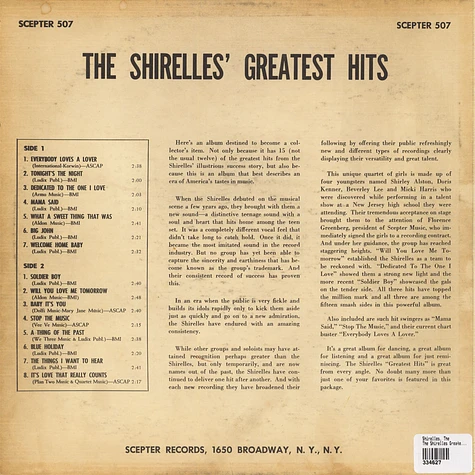 The Shirelles - The Shirelles Greatest Hits