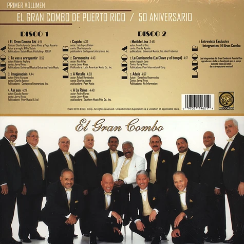 Gran Combo De Puerto Rico - 50 Aniversario 1