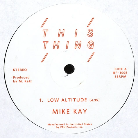 Mike Kay - Low Altitude