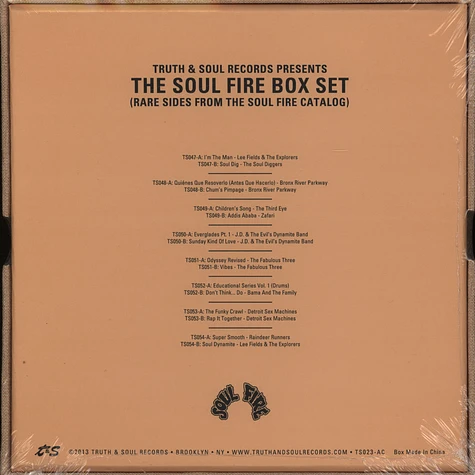 V.A. - Soul Fire 8x7" Box Set