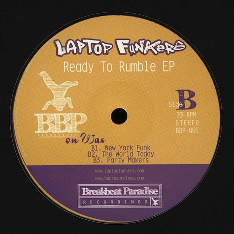 Laptop Funkers - Ready To Rumble EP