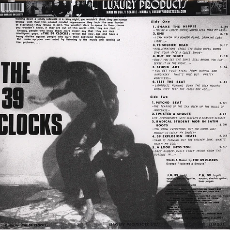 The 39 Clocks - Pain It Dark