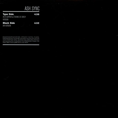 Air, Alex Gopher, Etienne De Crecy - Ash Sync