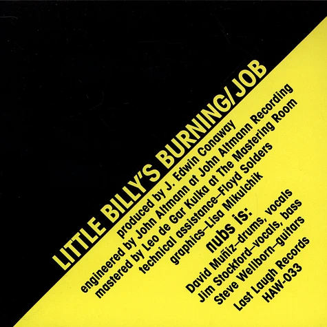 Nubs - Job / Little Billy's Burning