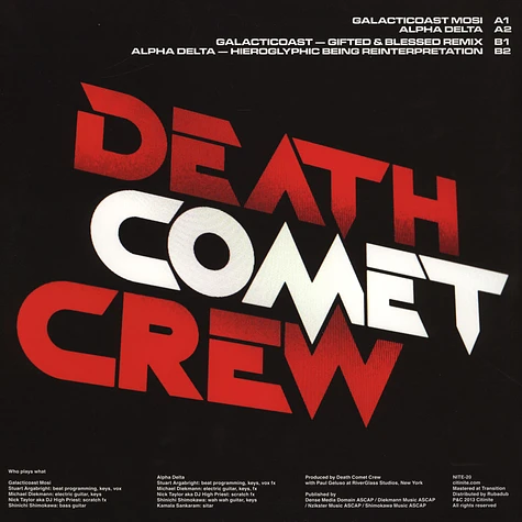 Death Comet Crew - Galacticoast Mori