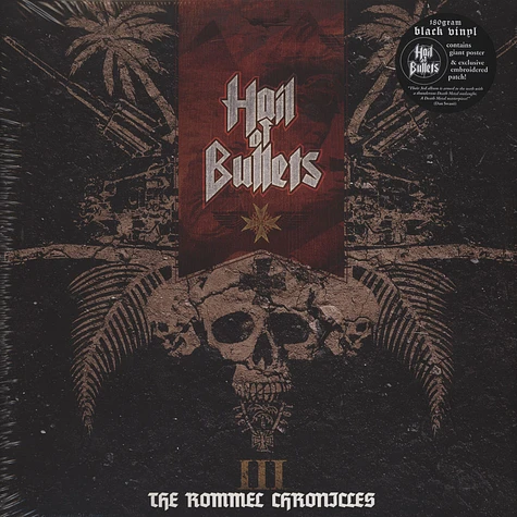 Hail Of Bullets - III The Rommel Chronicles 180g Vinyl Edition