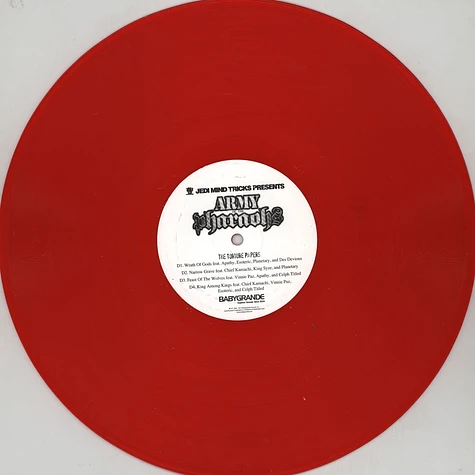 Army Of The Pharaohs - The Torture Papers Red Vinyl Edition