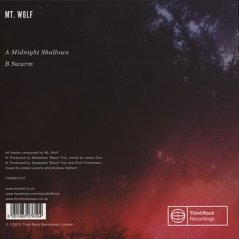 Mt. Wolf - Midnight Shallows / Swarm