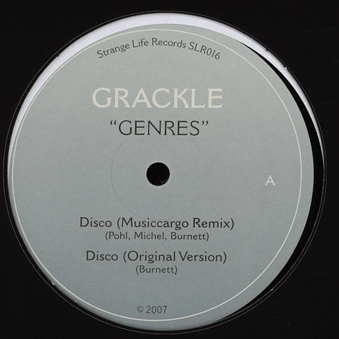 Grackle - Grackle Genres