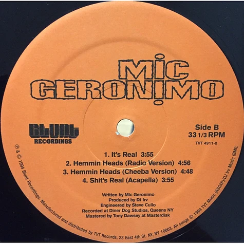 Mic Geronimo - It's Real