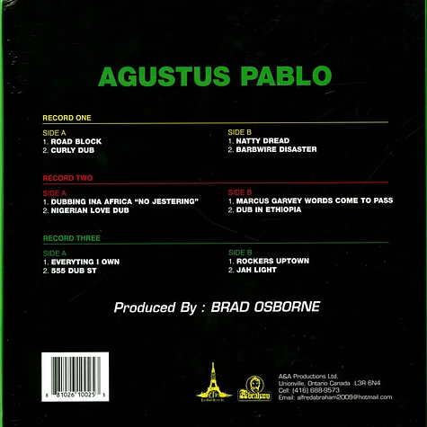 Augustus Pablo - Dub Box Set
