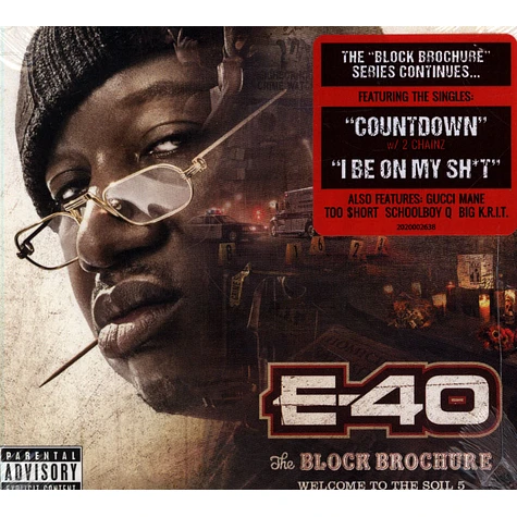 E-40 - Block Brochure: Welcome To The Soil Volume 5