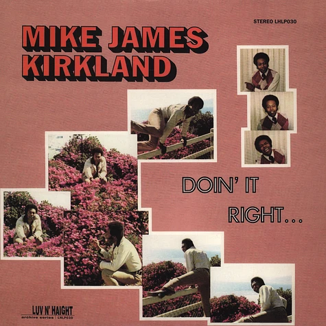 Mike James Kirkland - Doin' It Right Red Vinyl Edition