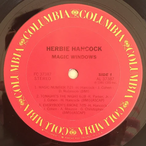 Herbie Hancock - Magic Windows