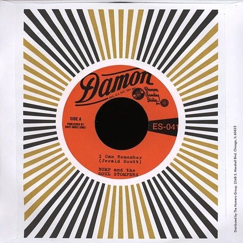 Bump & The Soul Stompers - I Can Remember / Standing On The Out