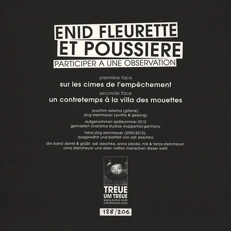 Enid Fleurette Et Poussiere - Participer A Une Observation